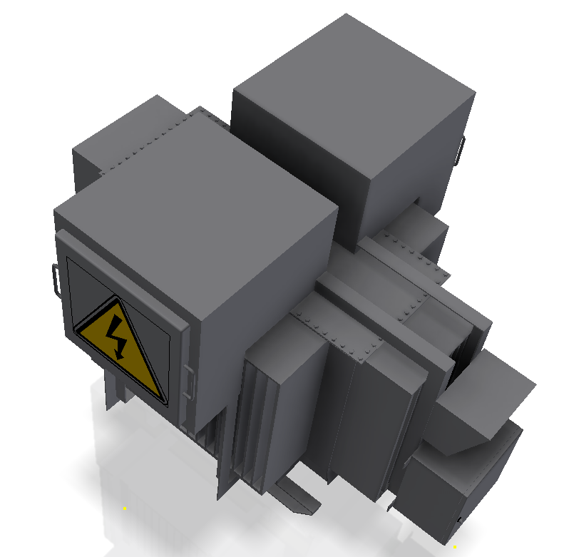 1500kVA 11000V 三相 YNd1 ONAN变压器